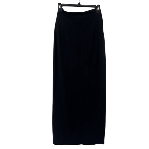 ATHLETA Black Maxi Skirt with Side Slit - Picture 7 of 8
